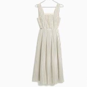 Madewell Cutout Striped Sundress
